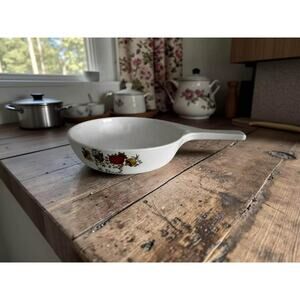Vintage Corning Ware Spice of Life Skillet Le Persil 6.5 Grab-It Pan